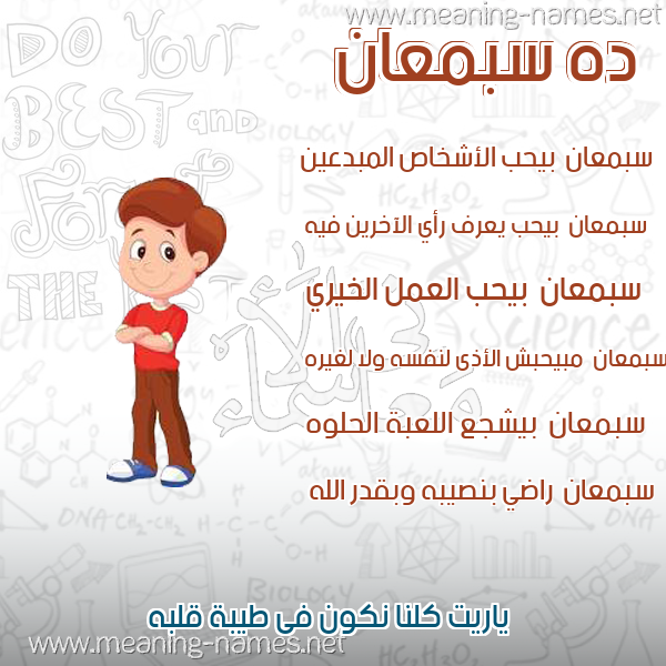 صور أسماء أولاد وصفاتهم